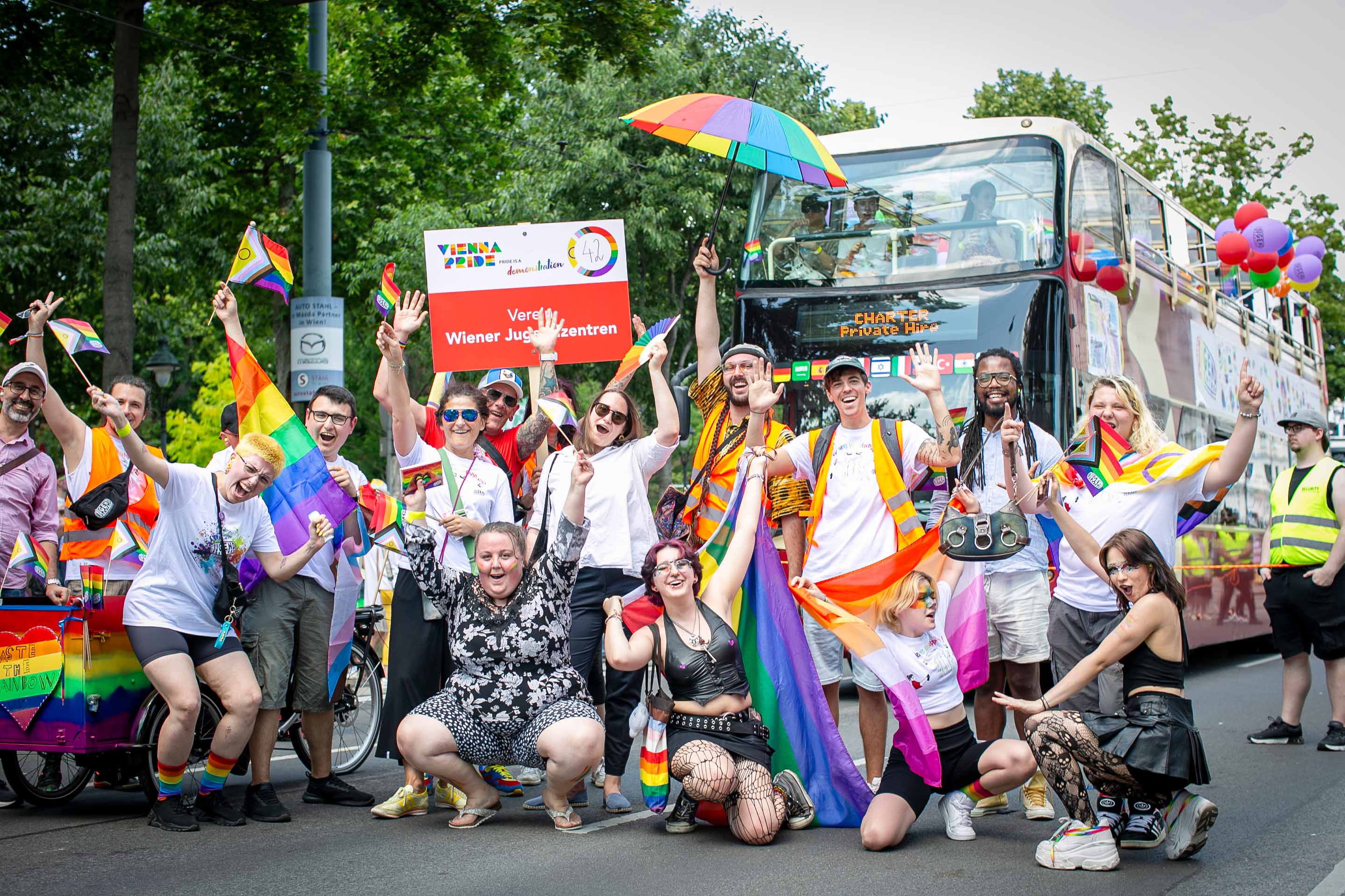 Eindrücke von der Regenbogenparade 2024