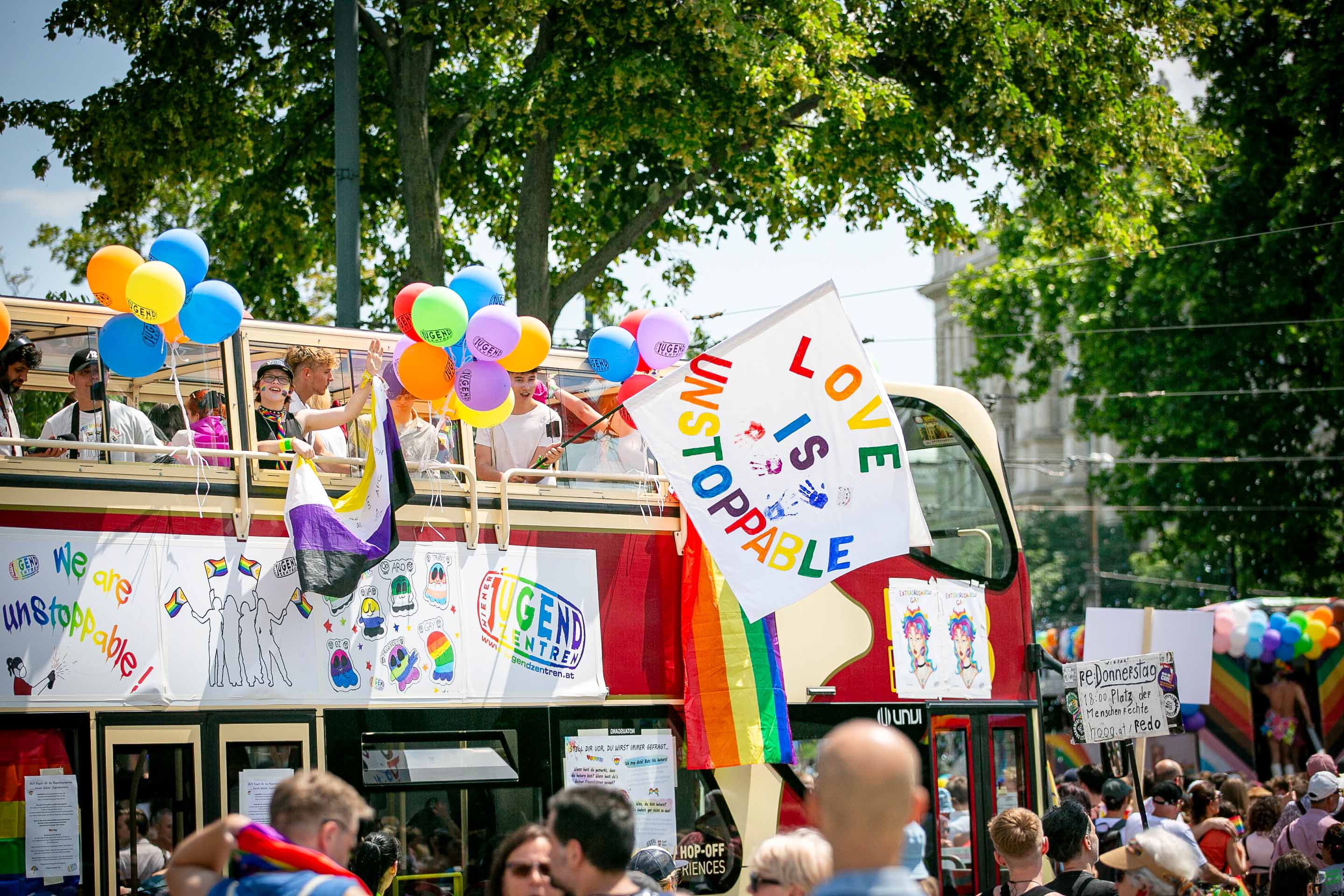 Eindrücke von der Regenbogenparade 2024