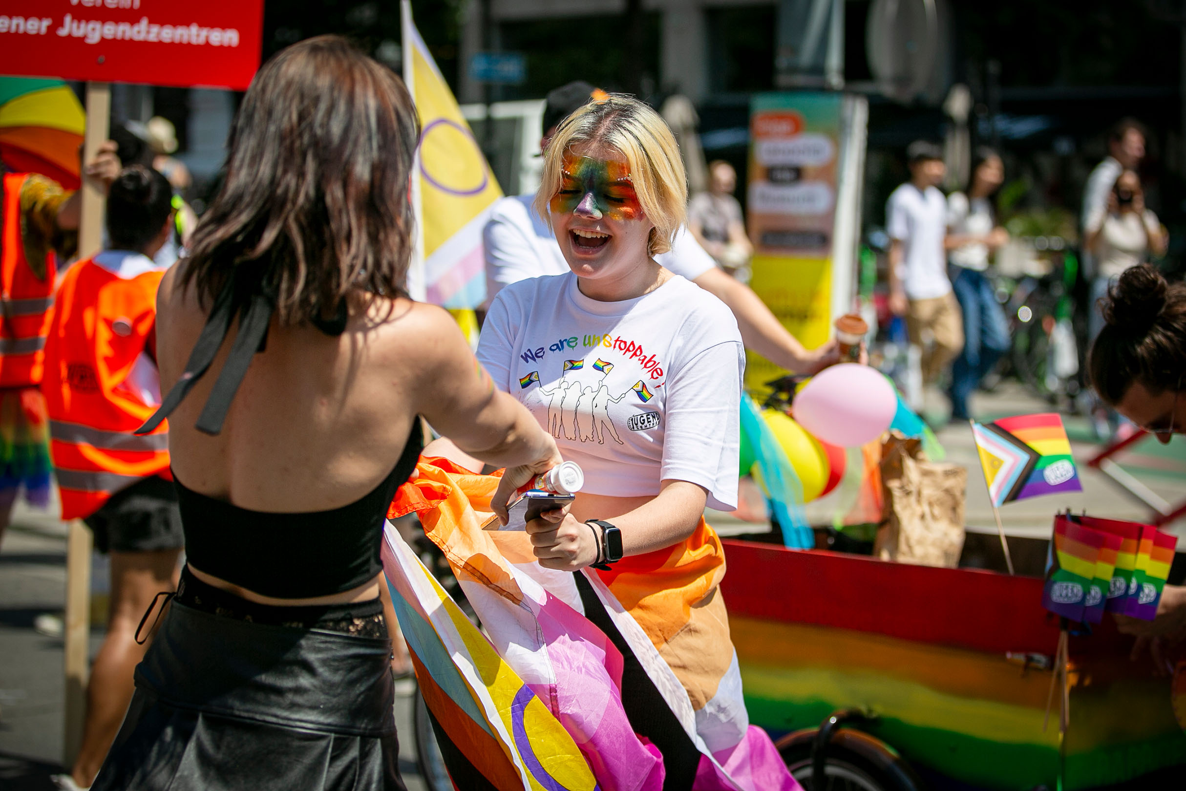 Eindrücke von der Regenbogenparade 2024