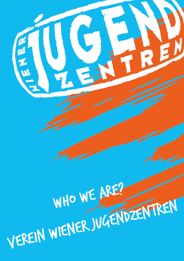Coverbild des englischen Factsheets des Verein Wiener Jugendzentren.