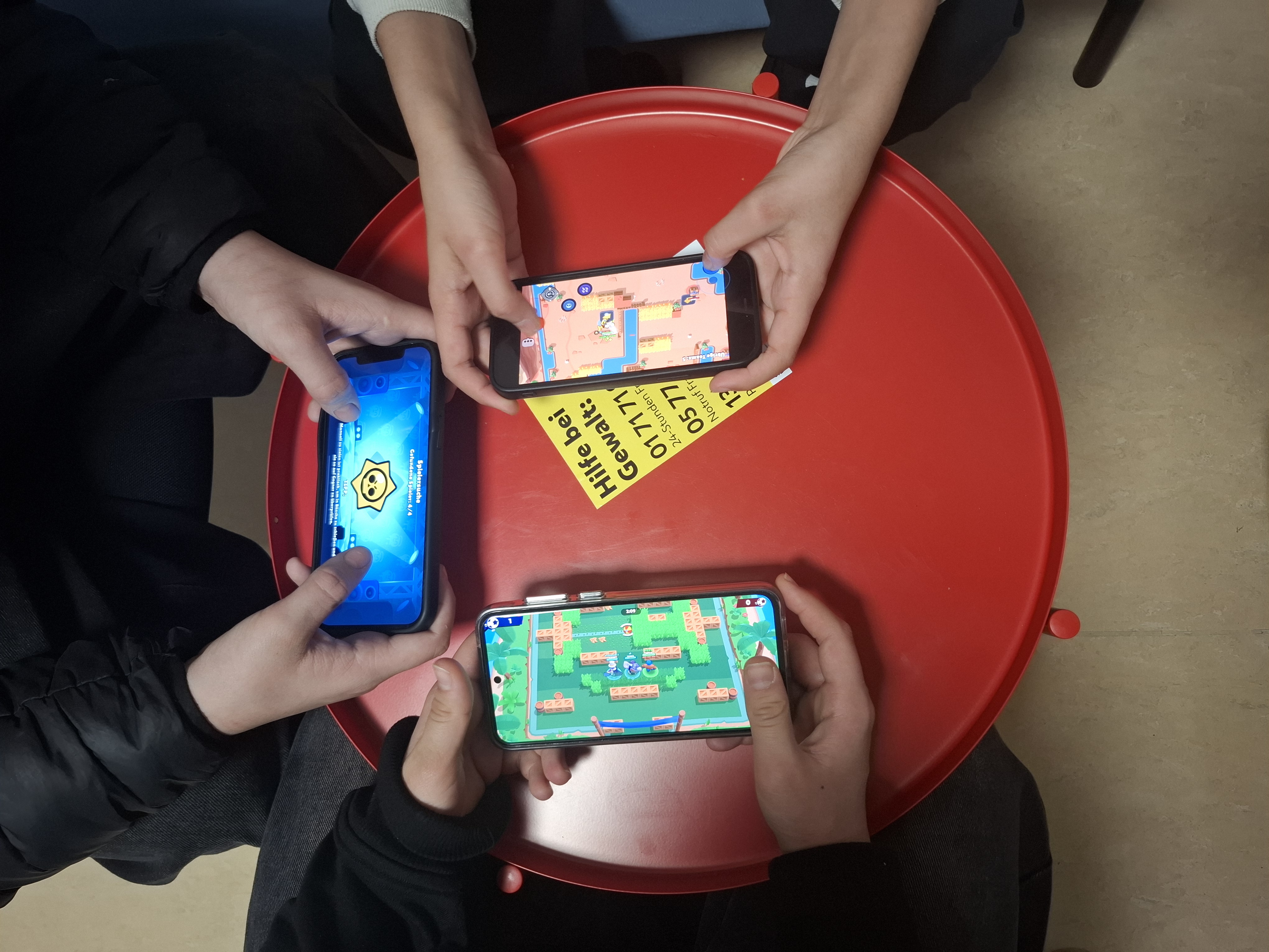 Smartphones mit Spielen