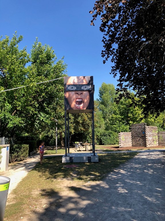 Skulptur im Park