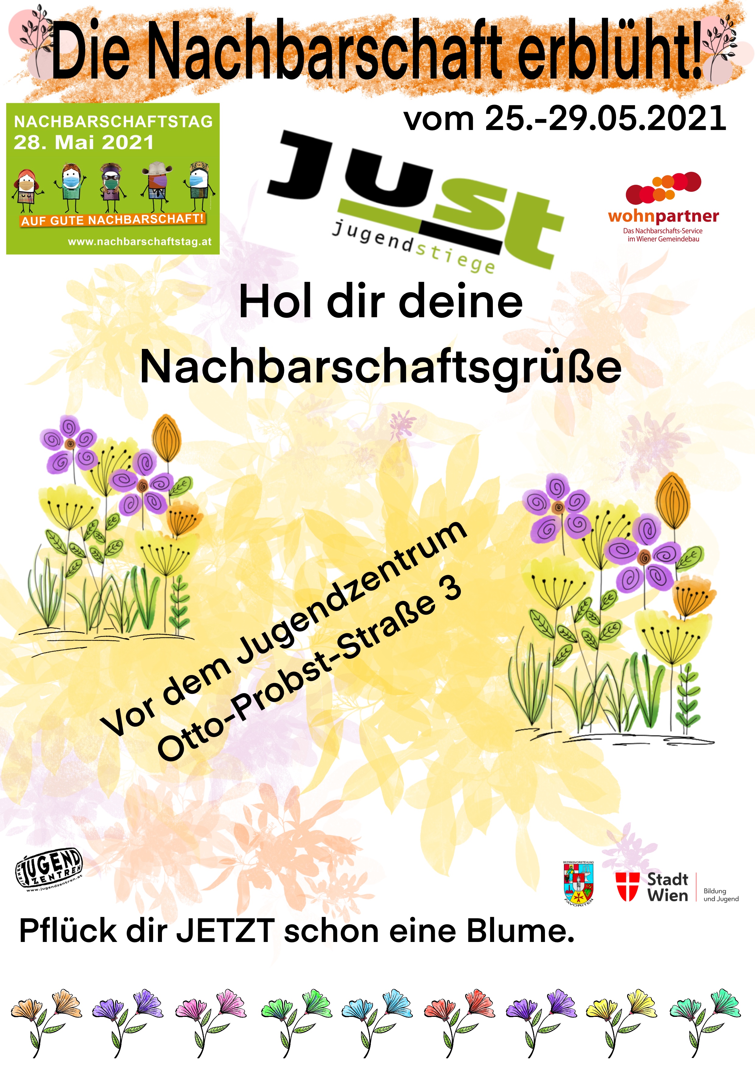 Flyer für die Nachbarschaftswoche