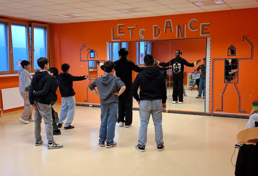Tanzworkshop im Jugendzentrum Meidling-