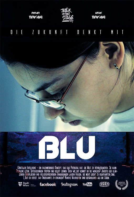 Filmplakat zum Kurzfilm Blu