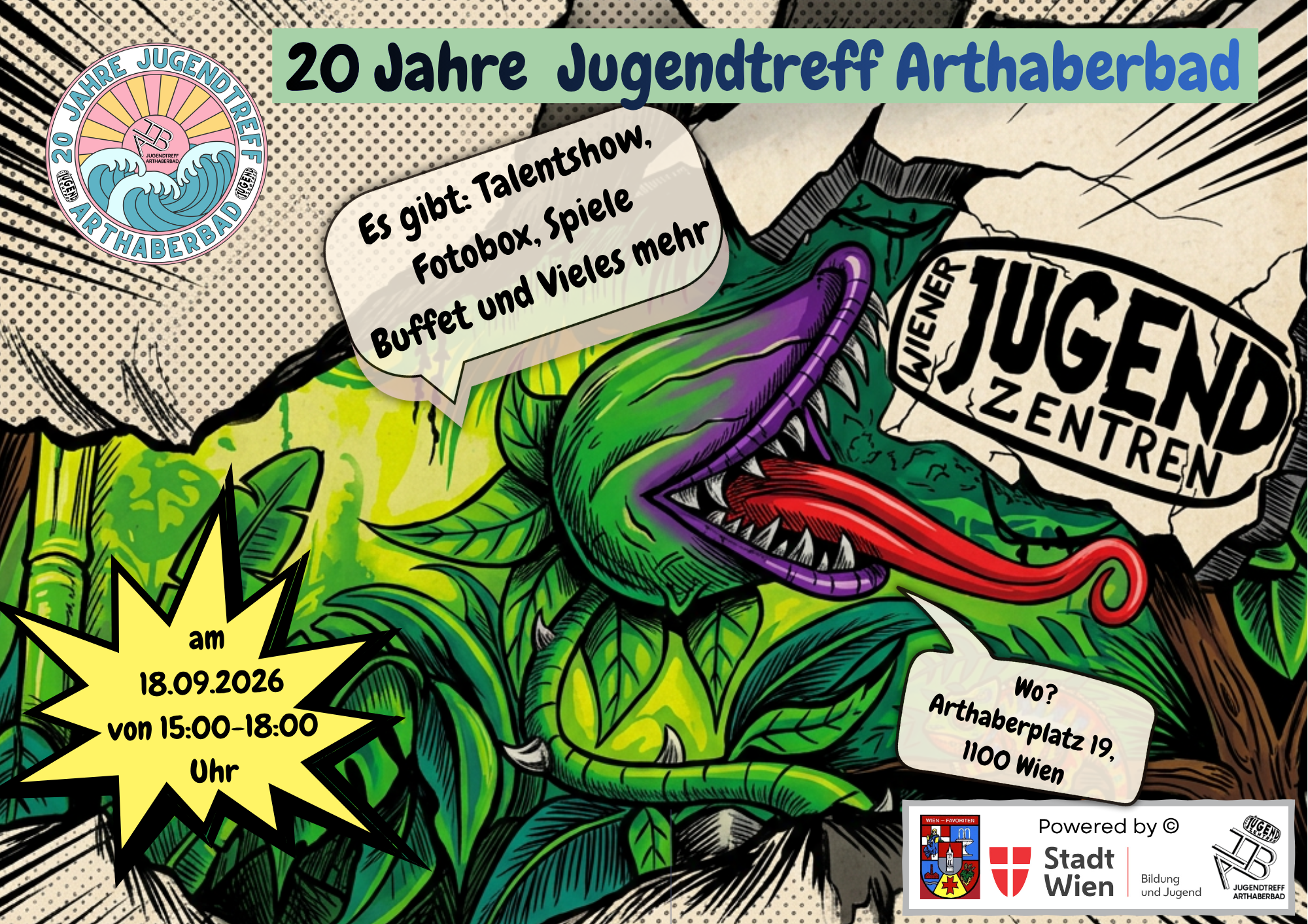 20 Jahre Jugendtreff Arthaberbad