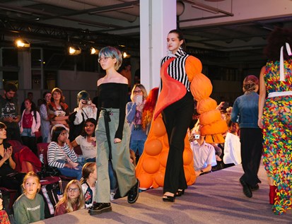 Models am Catwalk