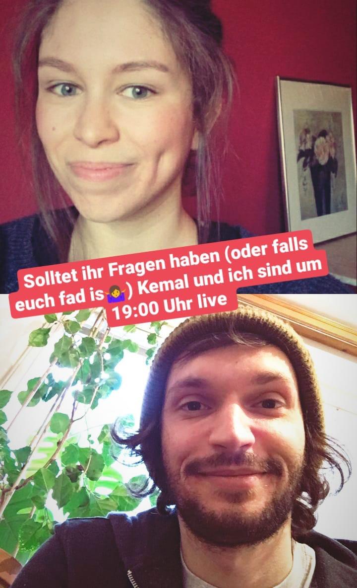 homeoffice, zwei Jugendarbeiter sind online 